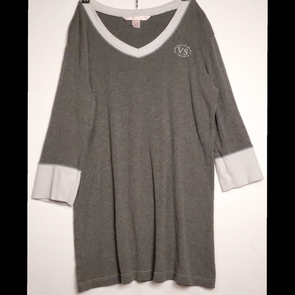 Victoria's Secret Pure Cotton Grey Nightshirt